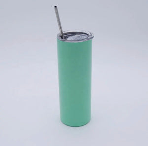 Glow in the dark sublimation tumbler GREEN