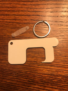 MDF Touch Free Keychain